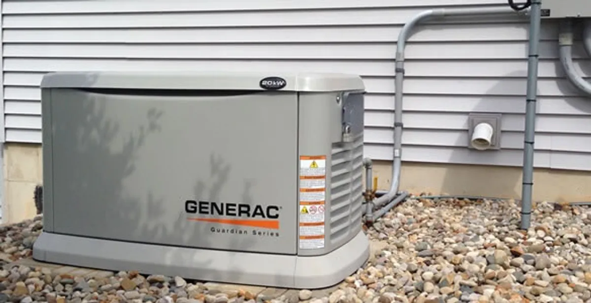 generator installation service featuring outdoor standby generator setup by licensed electricians in Sarasota, FL