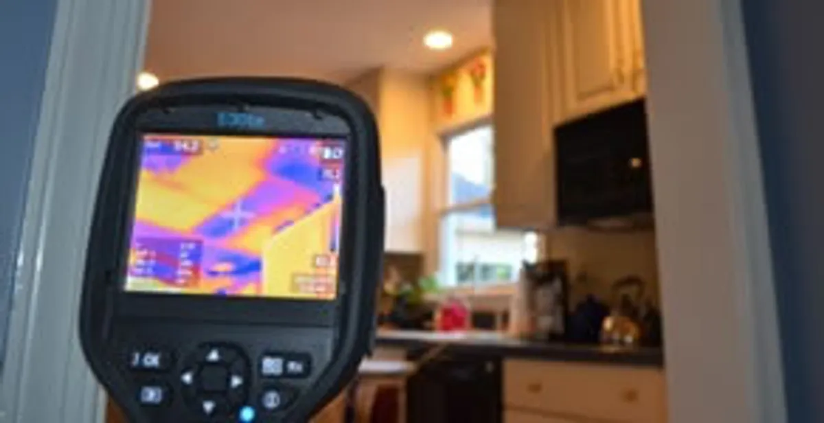 home energy audit service using thermal imaging to evaluate electrical efficiency inside a home in Sarasota, FL