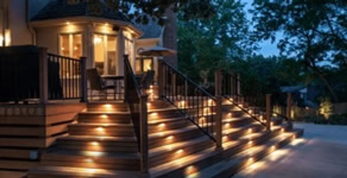 Residential electrician installing outdoor lighting for home safety in Sarasota, FL